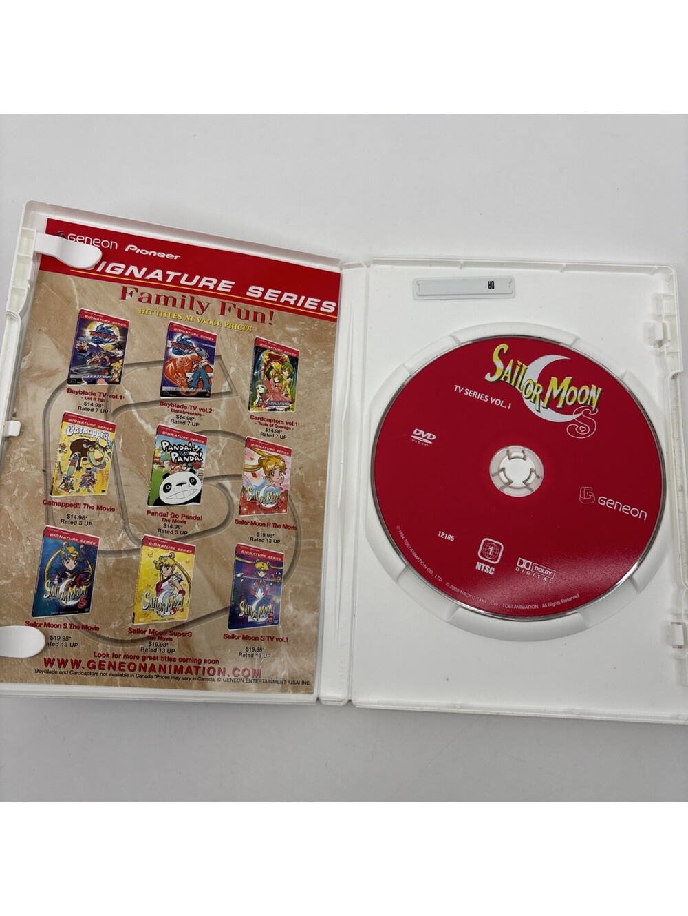 Sailor Moon S Heart Collection I DVD 2004 Signature Series Tested - Picture 4 of 8